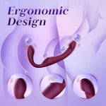 Strapless Double-Ended Vibrating Dildo with Remote Control & 7 Vibration Modes