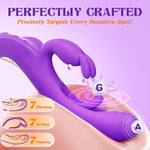 4-in-1 Rabbit Vibrator for Women – G-Spot, Clitoral & Anal Stimulator with App Control