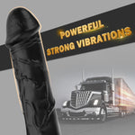 Rechargeable G-Spot Vibrator – Realistic Silicone Dildo with 10 Vibration Modes