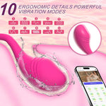 Wearable App-Controlled Vibrator – Remote Long-Distance Clitoral Stimulator