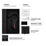 Enigma Dual Stimulation Waterproof Vibrator – G-Spot & Clitoral Suction Toy, Black
