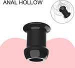 Hollow Anal Plug Douche & Dilator Set for Men and Women – Prostate Massager