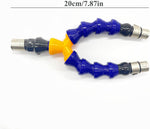 3XLR to Double Adapter with Flexible Rods for Dual Penetration Sex Machine