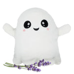 Glow In The Dark - Ghost - Microwavable & Weighted Plush Stuffed Animal - Heated Plushie For Warmth - Cute, Soft, Cozy Toy For Adults & Children (Boys, Girls, & Toddlers) By Warm Pals