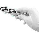 Safe Pull Ring Anal Beads With Stainless Steel Graduated Balls Beginner Butt Plug Adult Sex Toy For Men Women Couples