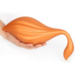 Ultra Soft Butt Plug, Flexible Liquid Silicone Anal Plug Trainer Kit Anus Dilator Vaginal Prostate Massage G-Spot Stimulation For Beginner Advanced Players (L)