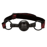 Calexotics Bed Restraint Kit – Luxury Bondage Wrist & Ankle Restraints With Breathable Ball Gag & Eye Mask – Bdsm Toys For Couples – Black