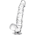 9Inch Realistic Jelly Dildo, Lifelike Clear Penis Dong Sex Toy With Suction Cup For Vaginal G-Spot Stimulation, Hands-Free Butt Plug Anal Trainer Female Masturbator For Women Men Gay Couple Pleasure