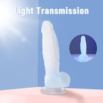 Sex Toys 7.87" Realistic Silicone Dildo With Strong Suction Cup - Lifelike Design For Women, Men & Couples, Curved G-Spot Stimulation, Body-Safe Adult Toy For Hands-Free Play, Anal Or Vaginal Use