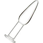 Glass Anal Plugs,4.84 In Crystal Mushroom Butt Plugs Prostate Massage Sex Toys For Women Men