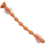 19.69 Inch Long Anal Beads Butt Plug G Spot Dildo Deep Massager Suction Cup Adult Sex Toys, Silicone Anal Plug Prostate Masturbator For Beginners And Advanced Players (Gold)