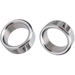 Stainless Steel Cock Ring Male Delaying Ejaculation Penis Ring, 1.02''