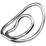 Metal Hollow Penis Ring Cock Ring Chastity Clip Training Clip Men'S Exercise Ring Training Chastity Device Bondage Sex Toys