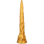 10.6" Anal Plug Anal Toys Butt Plug Anal Dildo G-Spot Stimulation Sex Toys Premium Silicone Dildo Prostate Massager Anal Training Buttplug Female Sex Toys Male Sex Toy, Golden