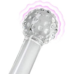 Glass Dildo Pleasure Wand Transparent Double Ended Butt Plug Vaginal Anal Prostate Massager Masturbation Sex Toy For Men Women And Couple (S)