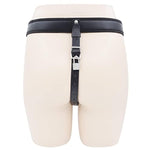 Chastity Belt Leather Chastity Pants Male Adjustable Penis Underwear With Key And Lock Sissy Penis Bondage Restraints Belts Adults Sex Toys