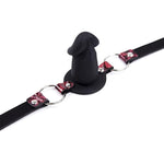 Bondage Restraints Silicone Dildo Gags For Sex, Bdsm Bondage Toys Sex Ball Gag Muzzles (Red-1)