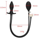 Sm Silicone Anal Trainer Adult Sex Toy Inflatable Anal Plug Butt Game Toy Unisex Butt Plug Sex Toy Stimulator For Couple Prostate Massage & Pleasure