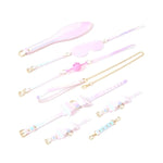 Laser Bondage Set, Perfect For Beginners And Experienced, 6 Pieces Sm Bondage Set With Restraints Kit, Handcuffs, Eye Mask, Erotic Sex Toy For Couple Lovers
