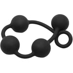 Sex Training Toy Pull Bead Silicone Anal Plug Sexy Gay Anal Plug Trainer S