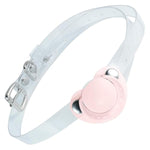 Realistic Silicone Dildo Gag,Open Mouth Gag O-Ring Gag Restraints, Head Harness Restraint Mouth O-Ring Gag Oral Fixation, Adjustable Strap Silicone Dildo Gag With Ball For Men Women(Style 1)