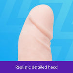 Real Feel Realistic Penis Sleeve Adult Sex Toy for Men, Pink