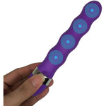 Vibrating Anal Beads Sex Toys,Waterproof Vibrator Wand Butt Plug Beginners Anal Vibrator G Spot Vibrator Wand Anal Plug Anal Dildo For Men Women Couples (Purple)