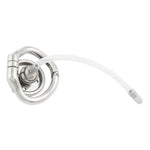 Stainless Steel Male Chastity Device Accessories 8Mm Silicone Tubing (Silvery Y18)