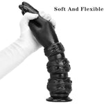 Realistic Hand Anal Plug Dildo - 13.38 Inch Long Hand Butt Plug, Realistic Hand Dildo With Strong Suction Cup, Large Thick Long Fist Dildo Butt Plug Sex Toy For Men Women