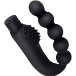 Vibrating Anal Bead Anal Plug Vibrating Massager Silicone Anal Butt Plug 10 Vibration Modes G-Spot Vibrator Dildo Sex Toy Gay Men Women Sex Toys