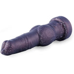 8.5" Silicone Dog Dildo, 7.5" Insertable Realistic Penis With Kliclok System, Hands-Free Play Soft Sex Toy - Ordinary Series