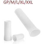 2Pcs Penis Head Glan Protector Penis Cock Silicone Sleeve Replacement Accessories - For Male Penis Extender Stretcher Enlargement Pump Max Vacuum Enhancer Enlarger (M)