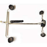 Heavy Sex Machine Duty Stainless Steel Bar Spreader With Dildo Hand Foot Collar Bondage Toture Rack Frame Handcuffs Bdsm Tie Set