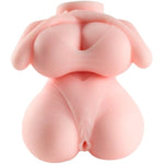 1.2Lb Mini Sex Doll Male Masturbator, Female Torso Pocket Pussy Adult Love Doll With 3D Beads Realistic Vaginal Sex Toy Men,Small Sex Stroker For Men With Big Boobs Butt Soft Vagina Textured