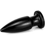 8.5" Large Tapered Black Anal Plug Trainer Big Butt Plug Prostate Stimulator For Advanced Men Women Anal Training Toy