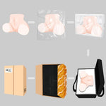18.7LB Sex Doll Life Size Pocket Pussy Sex Toy Cecilia (Wheat)