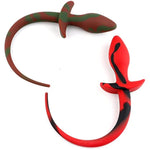 Silicone Anal Plug Fox Tail For Beginners Waterproof Smooth Touch Anal Sex Toys Beads For Women Men