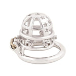 Chastity Cock Cage 304 Stainless Steel Spiked Chastity Device Easy To Wear Male Sm Penis Exercise Sex Toys J6950 50Mm