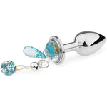 Stainless Steel Pendant With Anal Plug For Adult Sex Toy Anal Trainer Butt Plug For Couple And Lovers