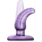 B Yours Anal Trainer Kit Three Sizes Tapered Head Beginners Butt Plug Sex Toy For Men Couples Women Purple Swirl