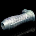 5.74 Inch Liquid Silicone Penis Sleeve Cock Delay Loop Sleeve Penis Extender Reusable Ultra-Soft Penis Enlarger Male Adult Sex Toys For Men And Couples