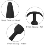 Anal Bead Small Size Soft Silicone Beginners Long-Time Comfort Wear Pleasure Anus Expand Adult Sex Toys (1 Bead)