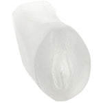 Doc Johnson Palm Pal Ur3 Pussy, Clear, frost, 0683-01-AM