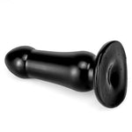 Mushroom Head Shape Black Anal Dildo with Big Suction Cup, Big Thick Anal Plug Adult Sex Toy for Women Men