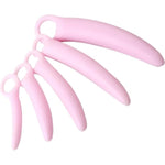 Anal Butt Plug Dilator Kit for Women - 5 Piece TPE Set with G Spot Stimulator