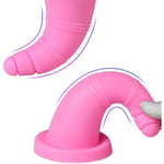 Large Butt Plug Pink Ice Cream Cone Anal Plug Liquid Silicone Anal Cone Dildo For Anal Training Super Soft Anal Dildo Anal Stretcher Adult Sex Toys For Men Women Expert (Xl)