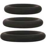 Silicone Penis Ring Set, 3 Stretchy Rings In Graduated Sizes For Enhanced Erections, Longer Lasting Hardness, And Maximum Pleasure, Comfortable And Supportive For Solo Or Partner Fun