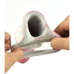 Wolf Penis Sleeve Enlarger, Animal Cock Sleeve Extender Male Length Girth Extension Delay Ejaculation Monster Knot Sheath Adult Sex Toy For Men Couples