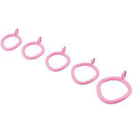 Pink Male Chastity Cage - Sissy Cock Cage With 5 Rings, Breathable Resin, Lightweight Nylon Design, Bondage Gear & Accessories For Sissy Men, Adult Sex Toys, Slave Tool