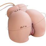 11Lb Sex Doll Male Masturbator Automatic Cleaning Pocket Pussy Ass Realistic Butt With 5 Vibrating & Sucking Vaginal Anal Sex Stroker For Men Masturbation